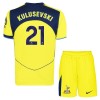 Camisola Tottenham Hotspur Kulusevski 21 Criança 3º Equipamento 2025-26 Manga Curta